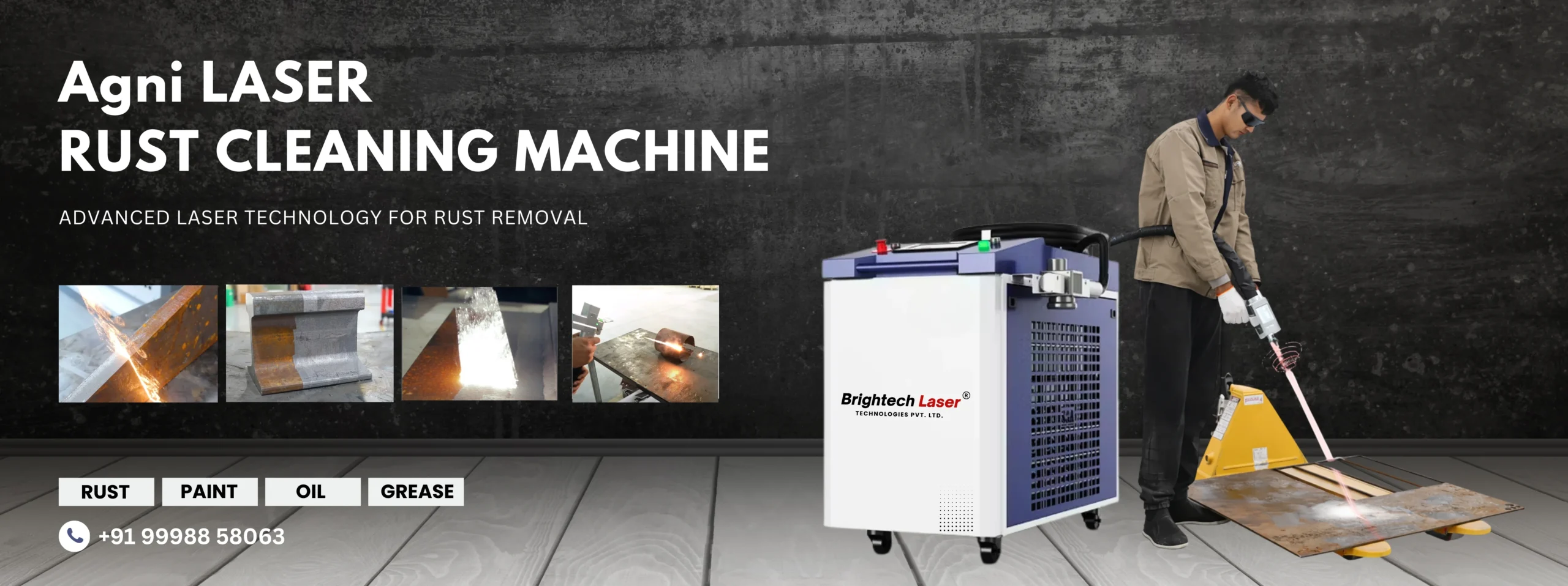 Agni Laser Rust Cleaning Machine